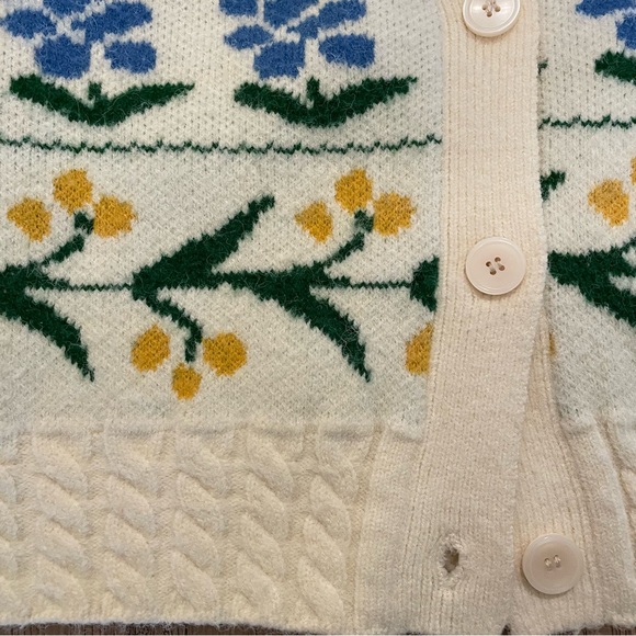 Miss Selfridge Floral Cardigan - Picture 2 of 8